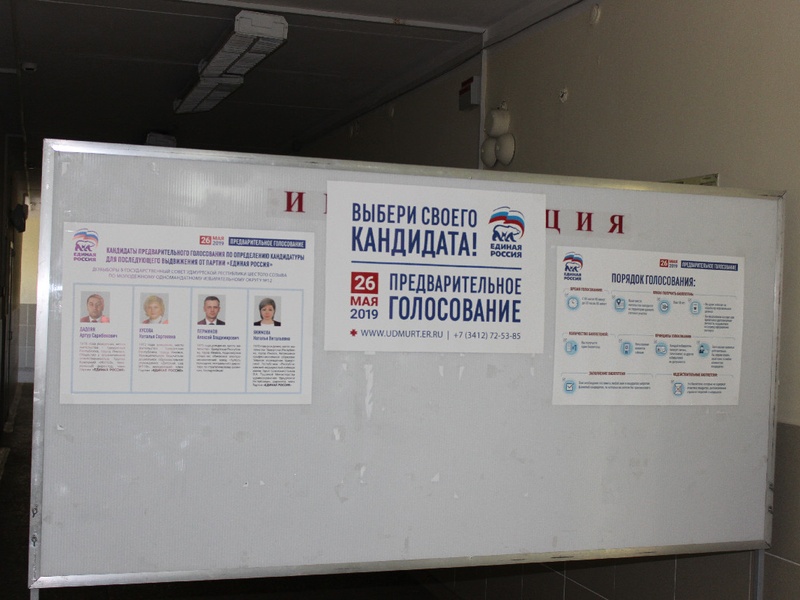 Предварительное голосование 26 мая 2019 года