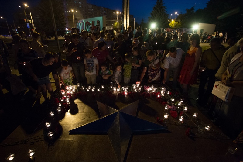 Акция «Свеча памяти» в Нижнем Новгороде