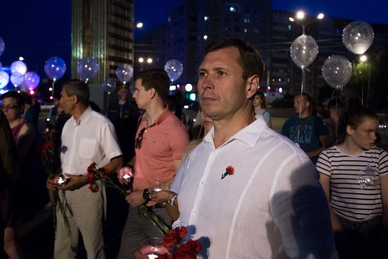 Акция «Свеча памяти» в Нижнем Новгороде
