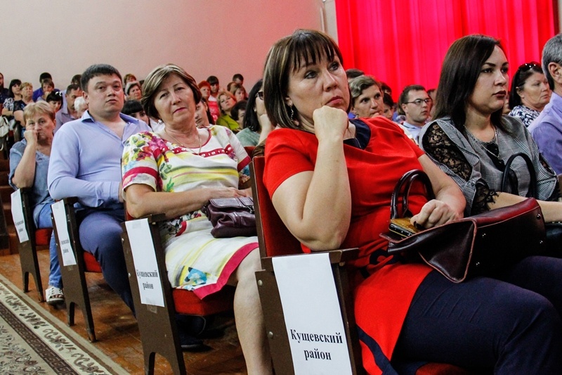 Семинар-совещание с секретарями первичных отделений и победителями предварительного голосования в Кущевском районе
