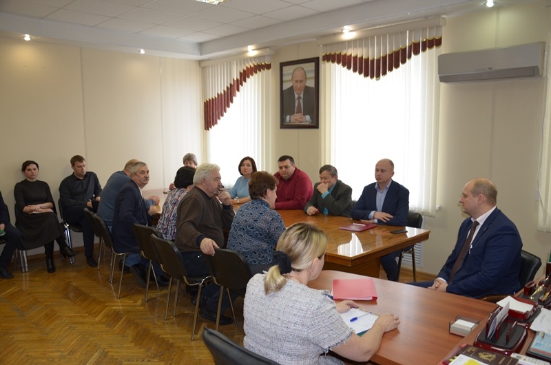 Заседание местного политсовета "Единой России" в Горшеченском районе