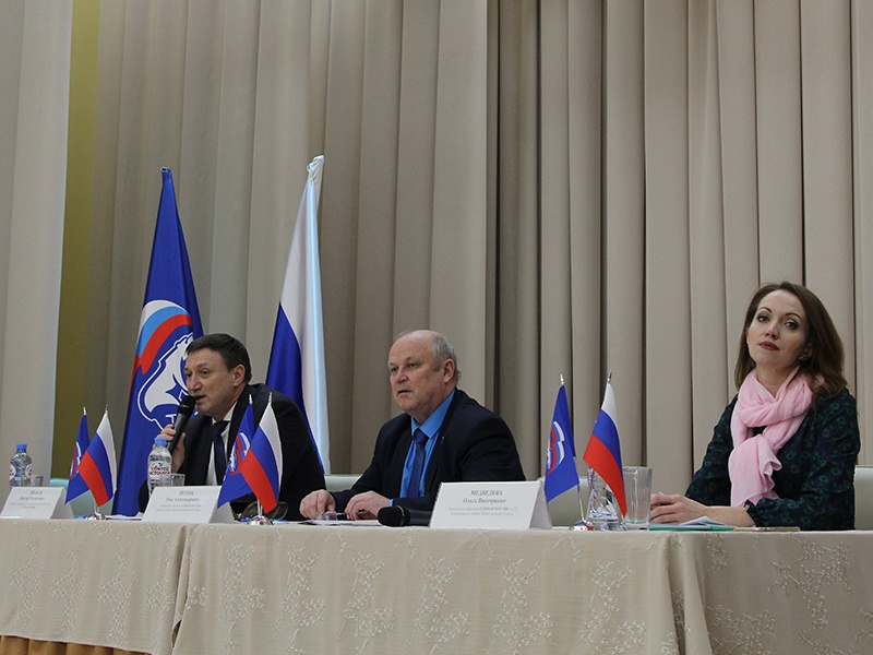 Заседание Совета Руководителей фракций «Единой России» в Ломоносовском районе