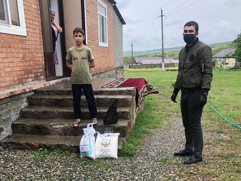 Волонтерский центр Чеченской Республики: доставка продуктовой помощи производится ежедневно