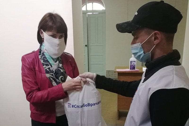 Акция "Спасибо врачам"