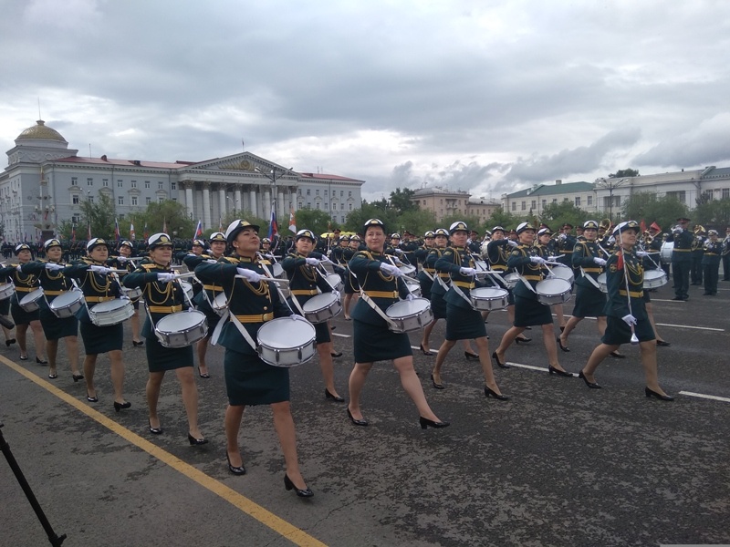 25 Парад Победы в Забайкалье состоялся 24 июня 2020 года на главной площади Читы