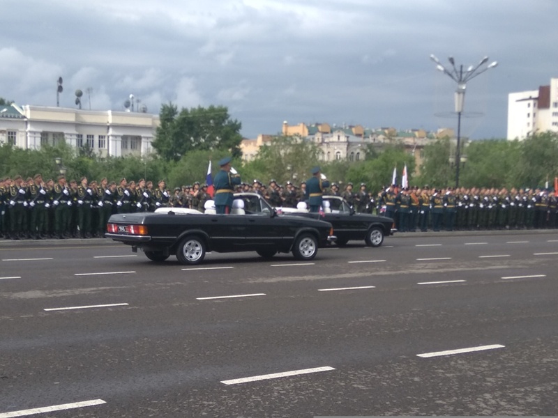 25 Парад Победы в Забайкалье состоялся 24 июня 2020 года на главной площади Читы
